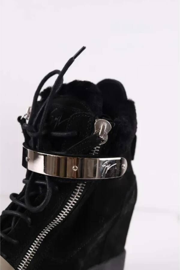 Giuseppe Zanotti Pre-owned Suede boots Black Dames