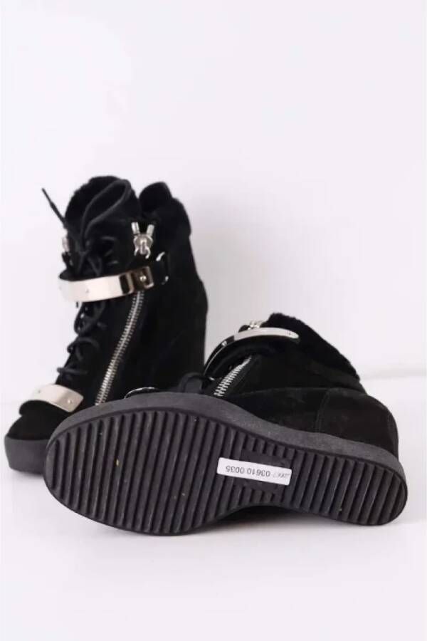 Giuseppe Zanotti Pre-owned Suede boots Black Dames