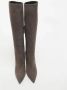 Giuseppe Zanotti Pre-owned Suede boots Gray Dames - Thumbnail 3