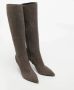 Giuseppe Zanotti Pre-owned Suede boots Gray Dames - Thumbnail 4