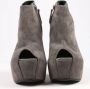 Giuseppe Zanotti Pre-owned Suede boots Gray Dames - Thumbnail 5