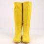 Giuseppe Zanotti Pre-owned Suede boots Yellow Dames - Thumbnail 3