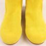 Giuseppe Zanotti Pre-owned Suede boots Yellow Dames - Thumbnail 5