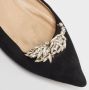 Giuseppe Zanotti Pre-owned Suede flats Black Dames - Thumbnail 7