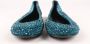 Giuseppe Zanotti Pre-owned Suede flats Blue Dames - Thumbnail 4