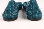 Giuseppe Zanotti Pre-owned Suede flats Blue Dames - Thumbnail 9