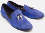 Giuseppe Zanotti Pre-owned Suede flats Blue Heren - Thumbnail 4