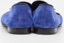 Giuseppe Zanotti Pre-owned Suede flats Blue Heren - Thumbnail 5