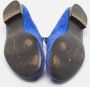 Giuseppe Zanotti Pre-owned Suede flats Blue Heren - Thumbnail 6