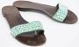 Giuseppe Zanotti Pre-owned Suede flats Green Dames - Thumbnail 3