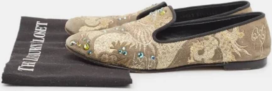 Giuseppe Zanotti Pre-owned Suede flats Multicolor Dames