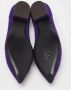 Giuseppe Zanotti Pre-owned Suede flats Purple Dames - Thumbnail 6