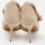 Giuseppe Zanotti Pre-owned Suede heels Beige Dames - Thumbnail 5