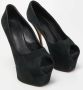 Giuseppe Zanotti Pre-owned Suede heels Black Dames - Thumbnail 4