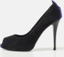 Giuseppe Zanotti Pre-owned Suede heels Black Dames - Thumbnail 2