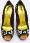 Giuseppe Zanotti Pre-owned Suede heels Black Dames - Thumbnail 3