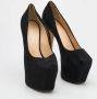 Giuseppe Zanotti Pre-owned Suede heels Black Dames - Thumbnail 4