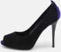 Giuseppe Zanotti Pre-owned Suede heels Black Dames - Thumbnail 2