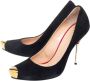 Giuseppe Zanotti Pre-owned Suede heels Black Dames - Thumbnail 3