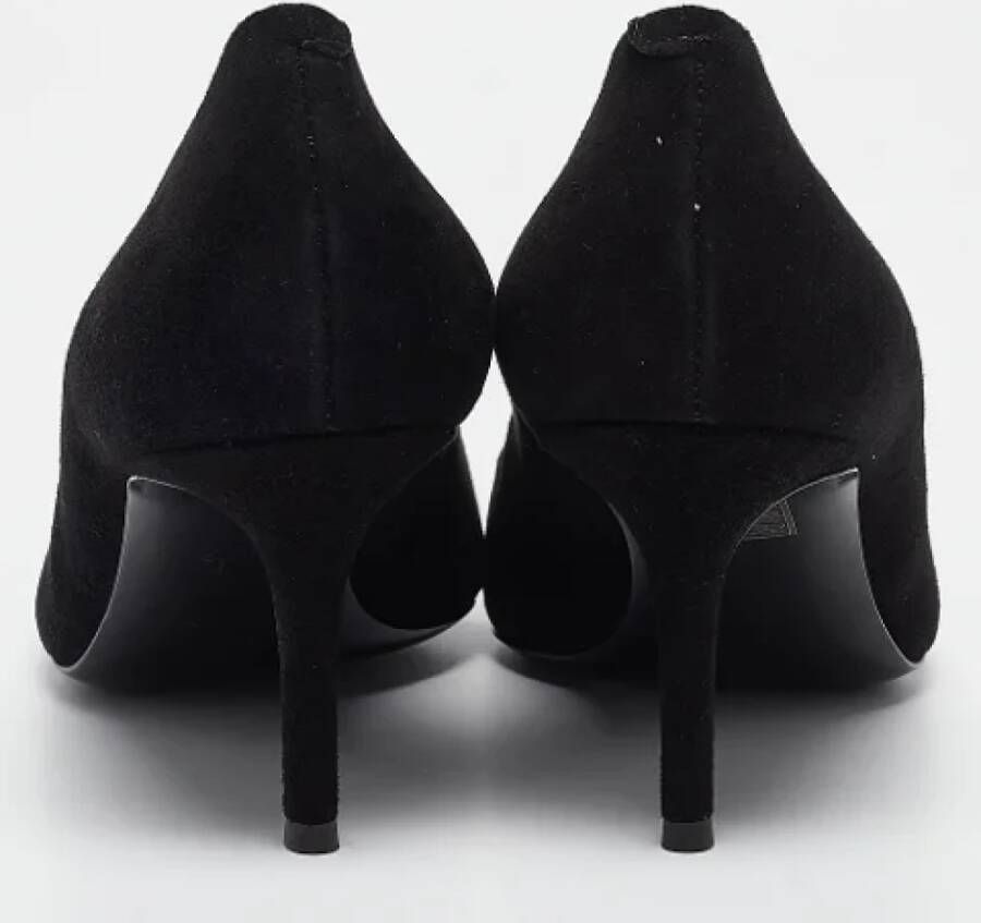 Giuseppe Zanotti Pre-owned Suede heels Black Dames