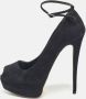 Giuseppe Zanotti Pre-owned Suede heels Black Dames - Thumbnail 2