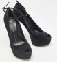 Giuseppe Zanotti Pre-owned Suede heels Black Dames - Thumbnail 4