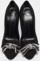 Giuseppe Zanotti Pre-owned Suede heels Black Dames - Thumbnail 3