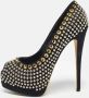 Giuseppe Zanotti Pre-owned Suede heels Black Dames - Thumbnail 2