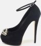 Giuseppe Zanotti Pre-owned Suede heels Black Dames - Thumbnail 2