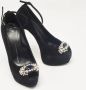 Giuseppe Zanotti Pre-owned Suede heels Black Dames - Thumbnail 4