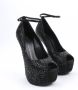 Giuseppe Zanotti Pre-owned Suede heels Black Dames - Thumbnail 4