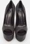 Giuseppe Zanotti Pre-owned Suede heels Black Dames - Thumbnail 2