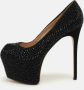 Giuseppe Zanotti Pre-owned Suede heels Black Dames - Thumbnail 2