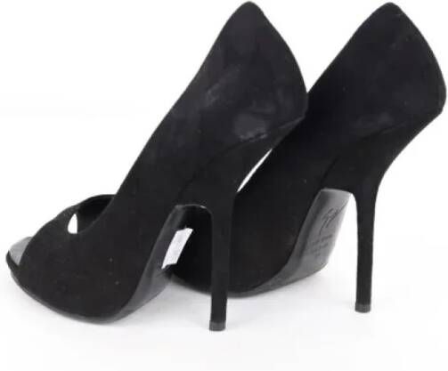 Giuseppe Zanotti Pre-owned Suede heels Black Dames