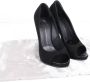 Giuseppe Zanotti Pre-owned Suede heels Black Dames - Thumbnail 5