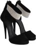 Giuseppe Zanotti Pre-owned Suede heels Black Dames - Thumbnail 3