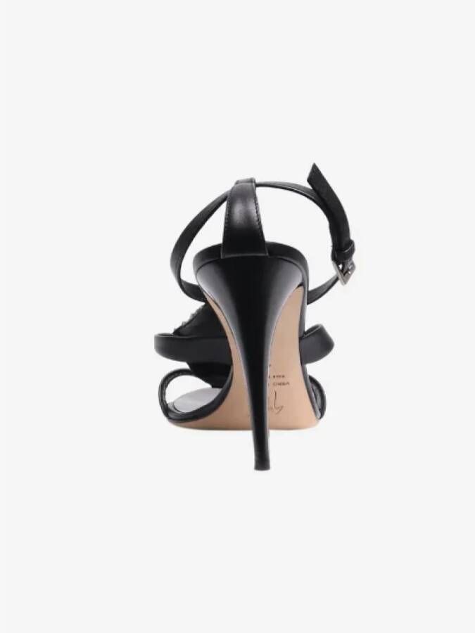 Giuseppe Zanotti Pre-owned Suede heels Black Dames