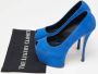 Giuseppe Zanotti Pre-owned Suede heels Blue Dames - Thumbnail 9