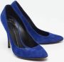 Giuseppe Zanotti Pre-owned Suede heels Blue Dames - Thumbnail 4