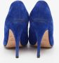 Giuseppe Zanotti Pre-owned Suede heels Blue Dames - Thumbnail 5