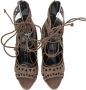 Giuseppe Zanotti Pre-owned Suede heels Brown Dames - Thumbnail 5