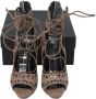 Giuseppe Zanotti Pre-owned Suede heels Brown Dames - Thumbnail 8