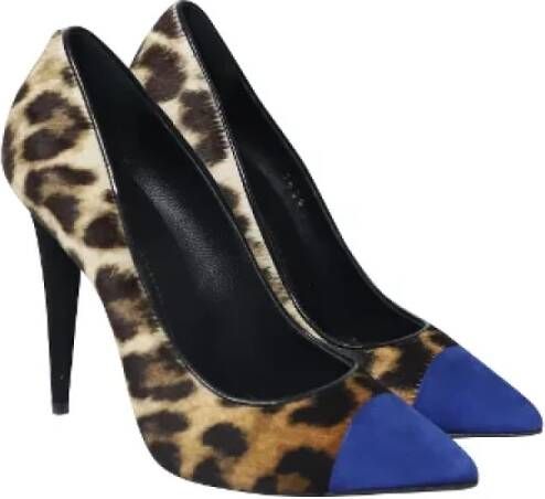 Giuseppe Zanotti Pre-owned Suede heels Multicolor Dames