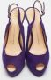 Giuseppe Zanotti Pre-owned Suede heels Purple Dames - Thumbnail 3