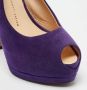 Giuseppe Zanotti Pre-owned Suede heels Purple Dames - Thumbnail 7