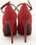 Giuseppe Zanotti Pre-owned Suede heels Red Dames - Thumbnail 5