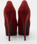 Giuseppe Zanotti Pre-owned Suede heels Red Dames - Thumbnail 5