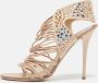 Giuseppe Zanotti Pre-owned Suede sandals Beige Dames - Thumbnail 2