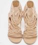 Giuseppe Zanotti Pre-owned Suede sandals Beige Dames - Thumbnail 3