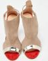 Giuseppe Zanotti Pre-owned Suede sandals Beige Dames - Thumbnail 2